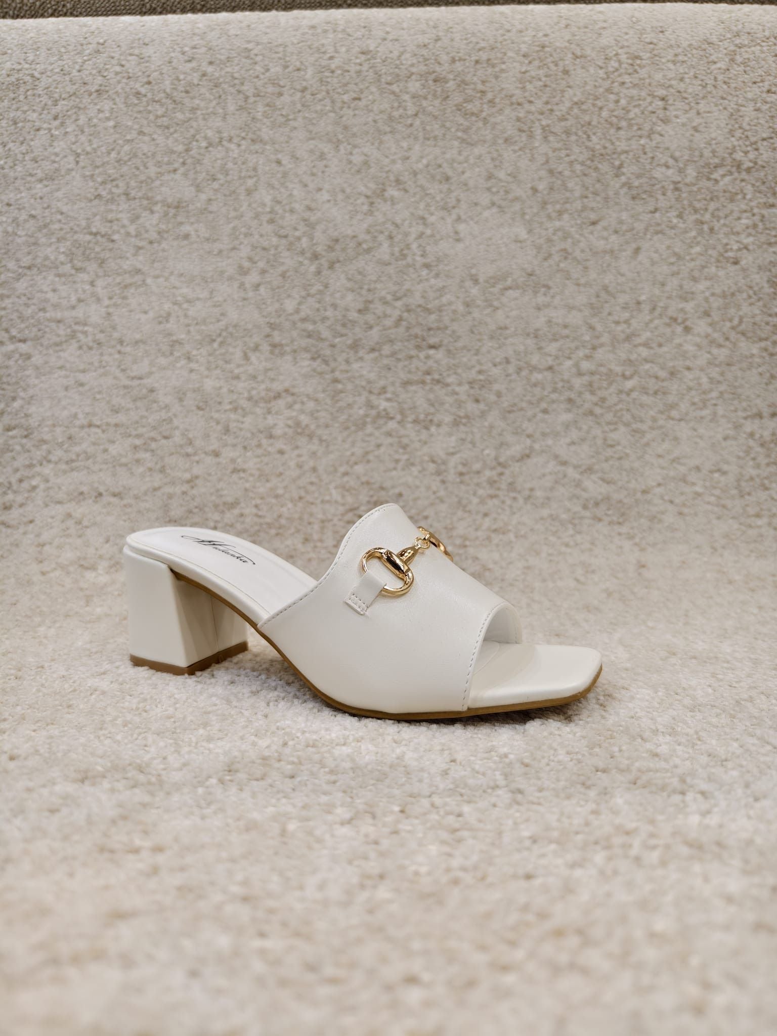 Women's Fashion Strappy Low Block Mule Heels – Wholesale Bulk Pack (12 Pairs)