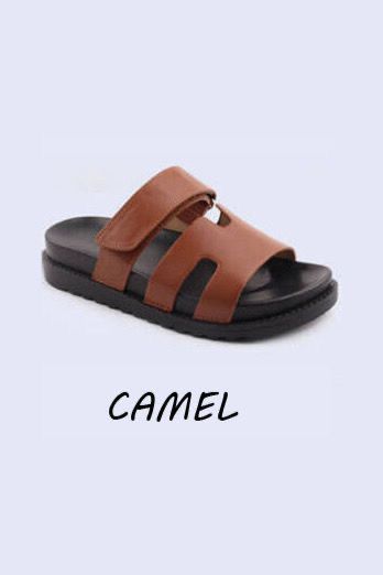 Women's Fashion Slip‑On Chunky Velcro Strap Sliders– Wholesale Bulk Pack (12 Pairs)