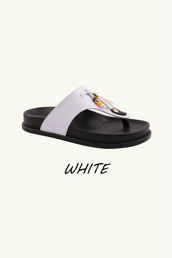 Women's Fashion Slip‑On Chunky Thong Sliders– Wholesale Bulk Pack (12 Pairs)