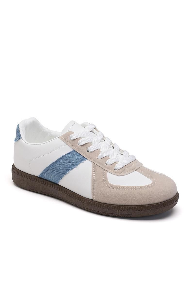 Casual Fashion Stripe Fashion Trainers – Wholesale Bulk Pack 12 pairs