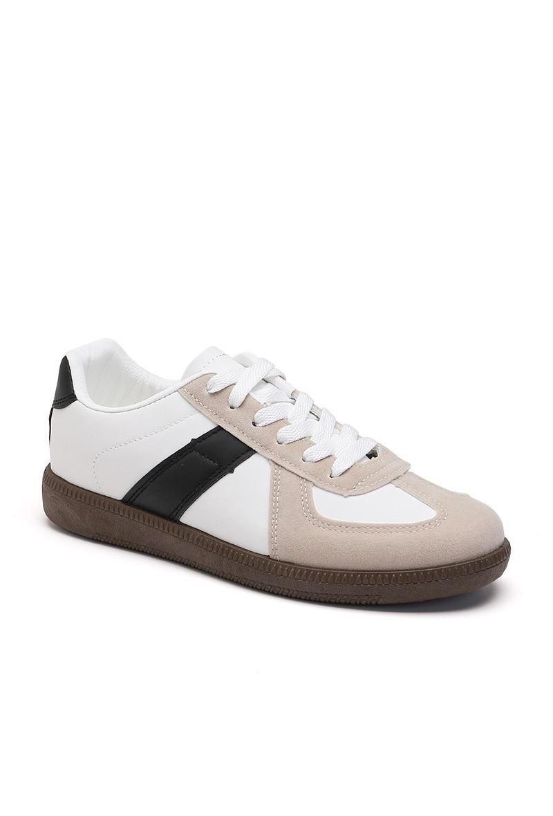 Casual Fashion Stripe Fashion Trainers – Wholesale Bulk Pack 12 pairs